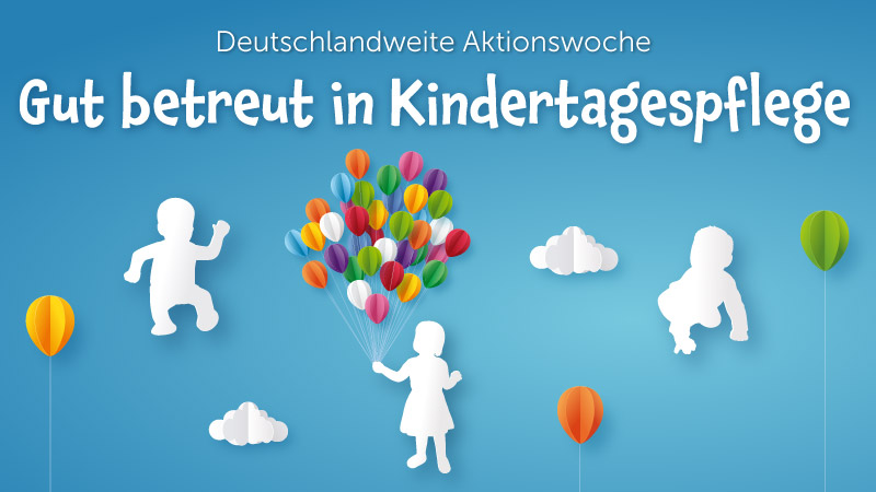 Aktionswoche Kindertagespflege 50 Jahre Abbildung Aktionswoche Kindertagespflege 50 Jahre (KI-generiert)